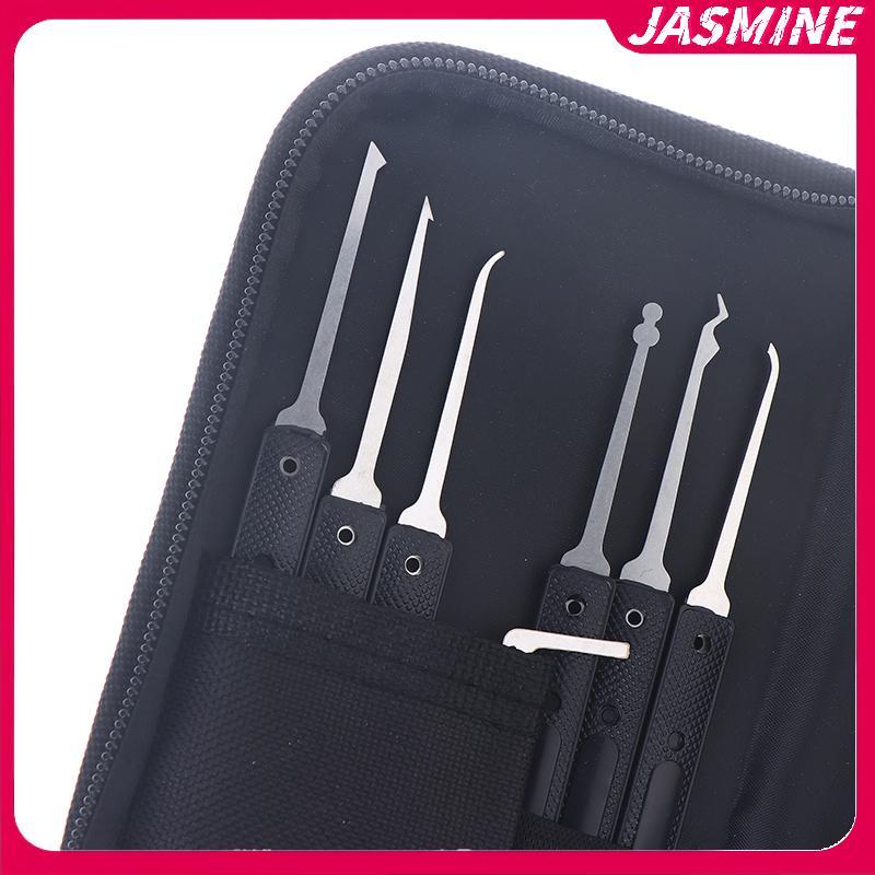 JASMINE 15 / 17 / 24 Cái Cổ Điển Thép Không Gỉ Lo Dụng Cụ Di Động Xe Mở Rộng Bộ Nhà Thơ Đa Năng Lopi Dụng Cụ JASMINE