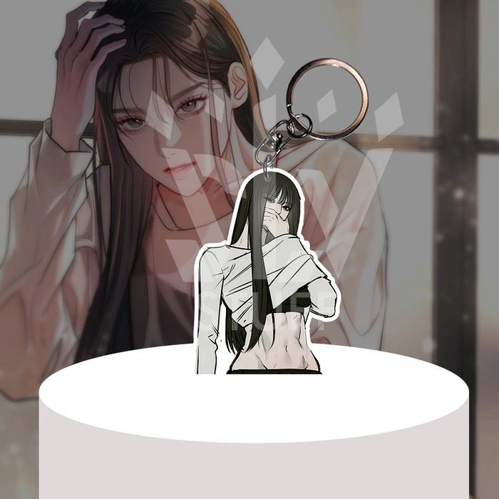Gantungan Kunci / Gantungan HP Manhwa Webtoon Undercover at Chaebol High School - Lee Dakyung  - Ganci Akrilik -Keychain