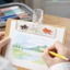 Hộp đựng sách TUYỆT VỜI, Hộp đựng cá vàng Acrylic trong suốt, Giá đỡ Piano chống trượt đa chức năng bền bỉ Trang trí nội thất