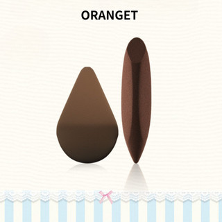 ORANGET Bông phấn Chi tiết mút đánh phấn đầu ngón tay cho lớp trang điểm tự nhiên, tạo khối và bắt sáng chính xác.