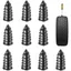 GILL 10 / 20 / 30 / 40 / 50PCS Bộ dụng cụ sửa chữa lốp cao su, Móng tay nấm cao su Bộ dụng cụ sửa chữa lốp chân không ô tô, Vít phụ kiện lốp ô tô trong phích cắm sửa chữa lốp