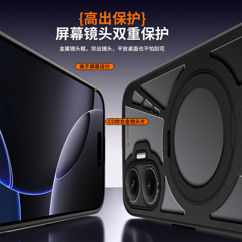 Ốp điện thoại tản nhiệt hợp kim nhôm cho Redmi Turbo 4 Pro Vỏ bảo vệ khung xoay từ tính K80 K70 K60 Pro / Ultra K70E Vỏ chống rơi rỗng cao cấp
