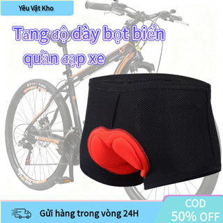 【COD】Quần đạp xe nam, làm từ chất liệu co giãn 4 chiều, ôm sát thoải mái trong mọi tư thế đạp xe