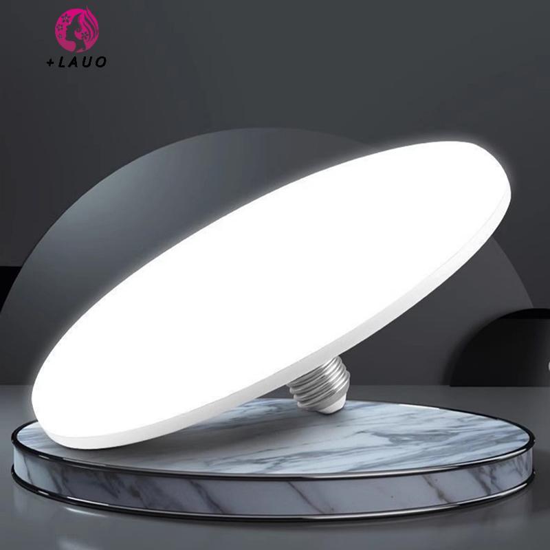 Springevenstar 1 Cái 20-200W Chiếu Sáng Trong Nhà Đĩa Bay Đèn Trần Đèn Nhà Để Xe Bóng Đèn LED AC 220v E27 Đế Đèn Tiết Kiệm Năng Lượng Gia Đình Springevenstar