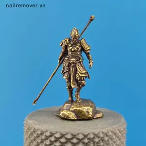 Cổ Khỉ Mặt Trời Ngộ Không Thu Nhỏ Các Bức Tượng Thủ Công Mini Vàng Cudgel Wu Kong Tượng Mô Hình Bàn Đồ Trang Trí Nhà Trang Trí Ô Tô Thủ Công MỚI