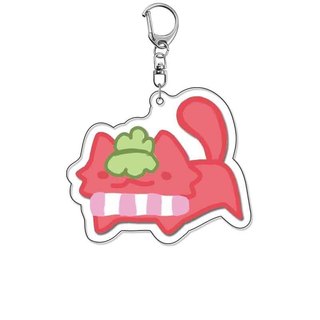 Dannet Danny Anime KeyChain Dandy's World Game Men Key Chain for Women Cartoon Creative Figure Acrylic K