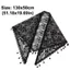 JVSUB Bandanas Dành Cho Nữ, Khăn Choàng Ren Hoa Phong Cách Sang Trọng Mỏng Khăn Choàng, Cổ Điển Dễ Thương Bohemian Tam Giác Đầu Khăn Chụp Ảnh