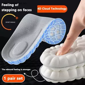 Đế lót thể thao cao su có độ đàn hồi cao Miếng đệm giày mềm Hỗ trợ vòm Đế chỉnh hình Khử mùi thoáng khí Sho Đệm hấp thụ MỚI