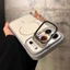Giá đỡ ống kính thủy tinh / Ốp lưng cứng mờ tương thích cho iPhone 13 pro max 14 pro max 15 pro max 16 pro max 17 pro max 14 15 16plus ốp lưng
