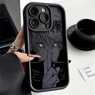Anime Jujutsu Kaisen Gojo Satoru Choso Ốp Điện Thoại Iphone 17 Pro Max 17 Air 16e 11 13 14 15 16 Pro Max 15 16 Plus Vỏ Họa Tiết Mờ Silicon Mềm Chống Sốc