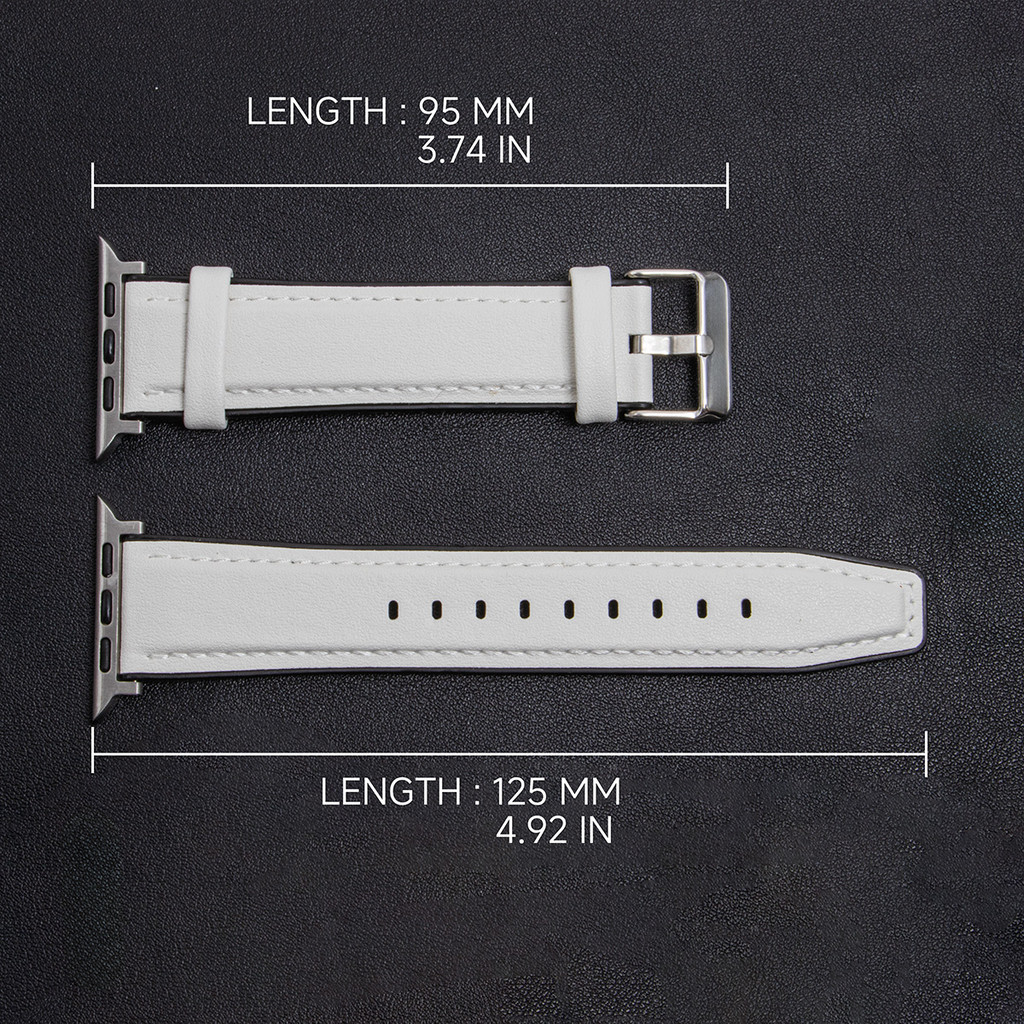 Dây Da Cho Apple Watch Series11 / 10 46mm 42mm Ultra3 / 2 / 1 49mm 9 8 7 6 SE 45mm 41mm 44mm 40mm