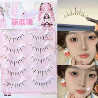 Nhìn tự nhiên Lông mi giả C Curl Sợi mềm Lông mi giả Nhẹ thoải mái khi đeo