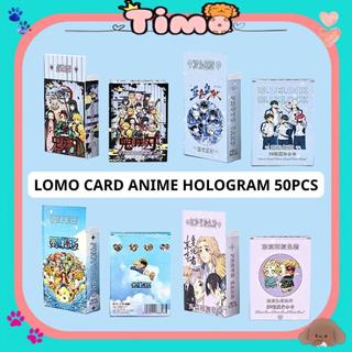 Hộp ảnh lomo HAIKYUU SHIN CONAN BLUE LOCK card anime manga tấm sưu tầm hologram