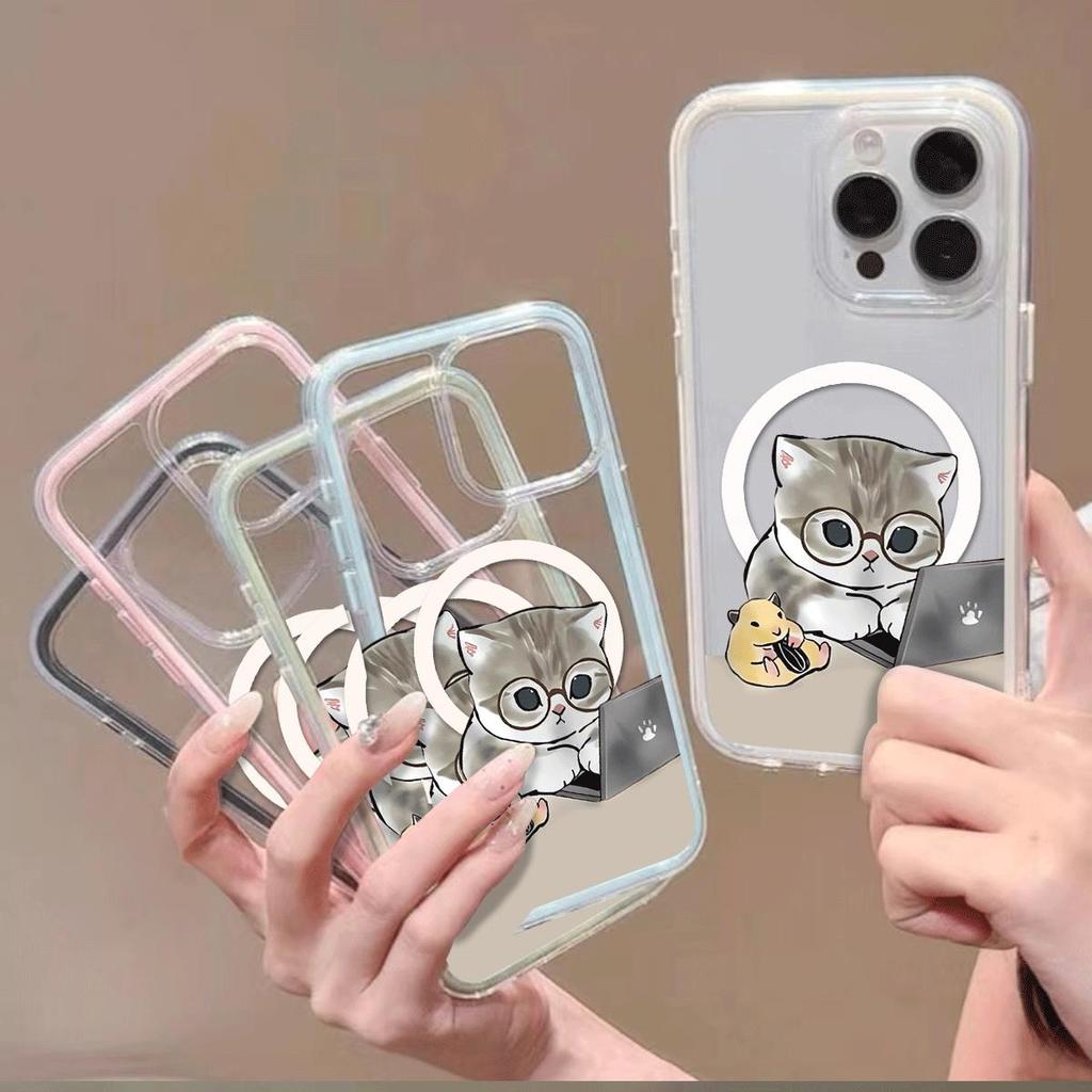 Mắt kính văn phòng dành cho16bộ vỏ điện thoại iPhone17Air ba trong một,hút từ14/11Pro