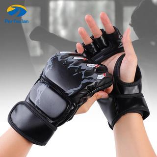 Găng tay đấm bốc Perfeclan Mma, Bảo vệ tay nhẹ Bảo vệ thoáng khí Nửa găng tay cho