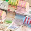 BEABOUT 105 tờ Giấy dán, Giấy ghi chú trong suốt mờ kéo ra, Giấy ghi chú hình ngọc trai tự dính đơn giản Văn phòng trường học