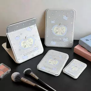 Táo xanh sữa Gương Trang Điểm Gập Đa Năng, Phù Hợp Dùng Văn Phòng Du Lịch