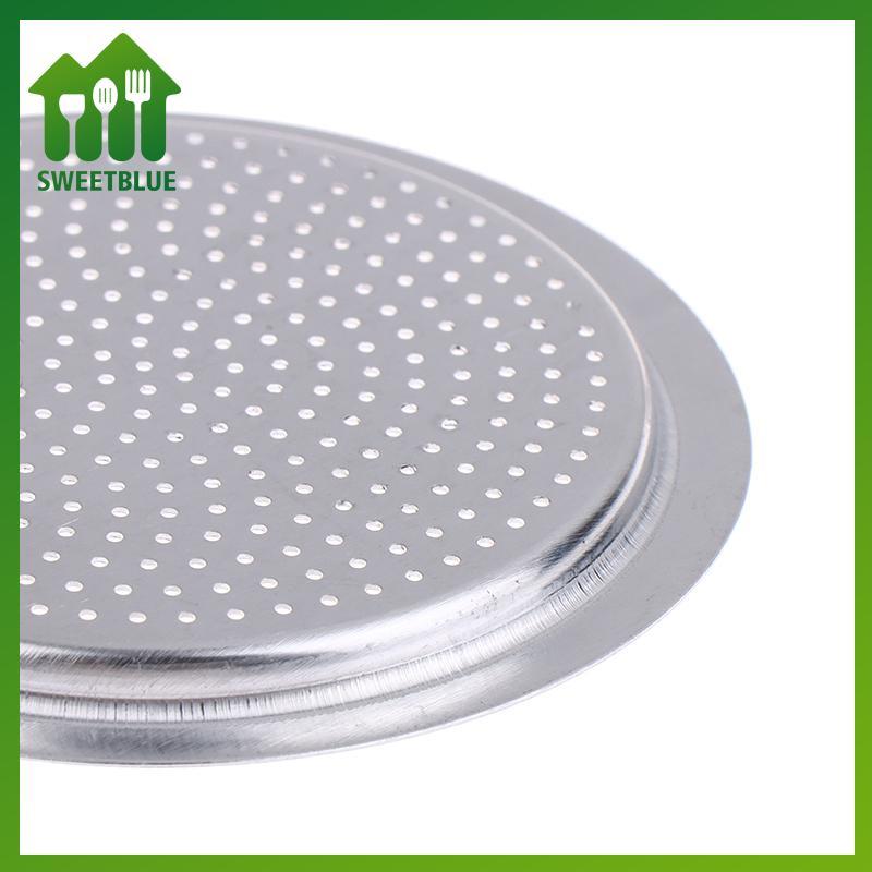 SWEET 1 Miếng Đệm Silicon Và 1Pc Nhôm Lọc Moka Nồi Cà Phê Có Thể Thay Thế Với 3 / 6 / 9 / 12 Cốc Moka Express n