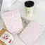 Điểm phấn tím hồng Gương gấp du lịch dễ mang đi