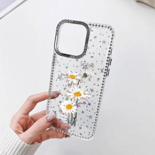 Daisies Glow 16 plus vỏ điện thoại iPhone14 vỏ kim cương sao 13/11 Pro