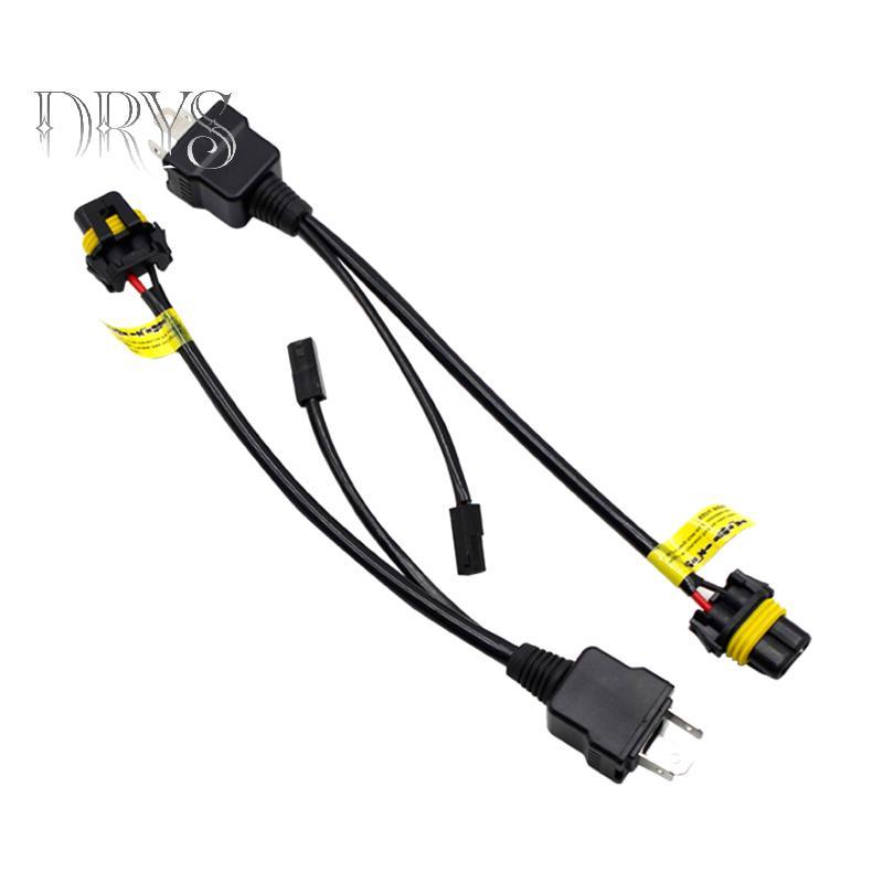 (TFT) 26cm H4 Relay Wireharness Cho H4 Bóng Đèn Nâng Cấp Bi LED & Xenon Máy Chiếu Ống Kính Phụ Kiện Đèn Ô Tô Chất Lượng Cao MỚI