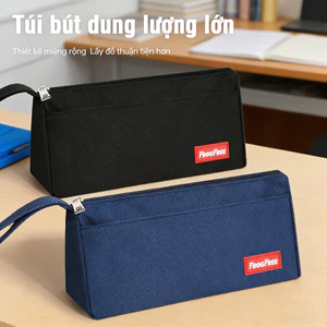 Túi đựng bút Oxford đơn giản, phong cách Hàn Quốc tối giản, phù hợp để học sinh lưu trữ bút.