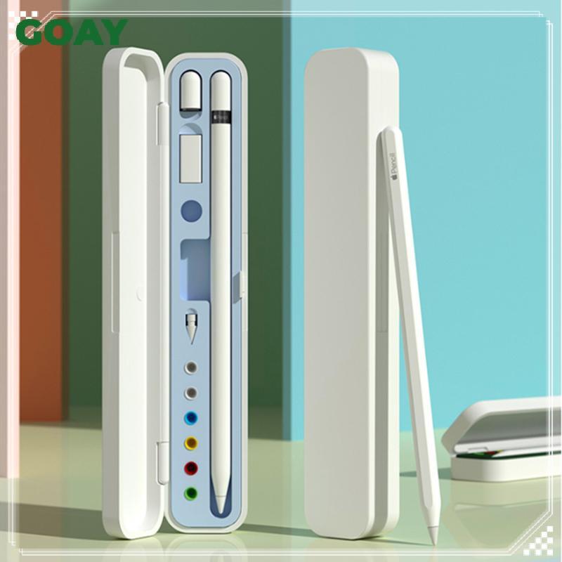 GOAY Di Động Cho Bút Chì 2 1 Hộp Bảo Quản Túi Đựng Bút Stylus Cover Cho IPad Pencil 1st 2nd Gen Nhựa Trường Hợp VN