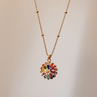 Vòng cổ nữ cao cấp zircon sáng sang trọng - Phụ kiện thời trang năm 2025
