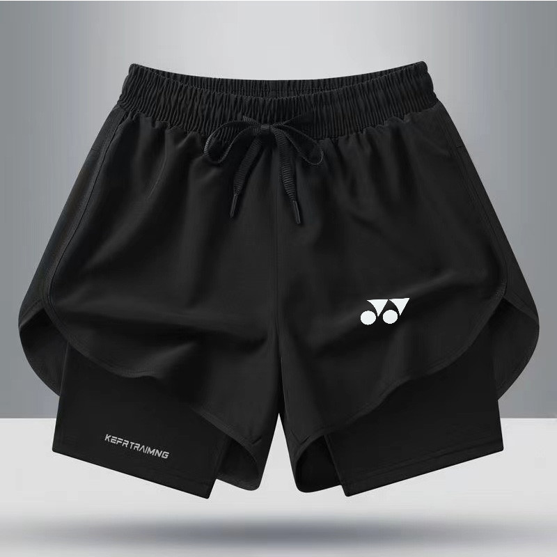 Quần Short Cầu Lông Yonex Mùa Hè Chống Chói, Hai Lót Phù Hợp Cho Mọi Hoạt Động Ngoài Trời
