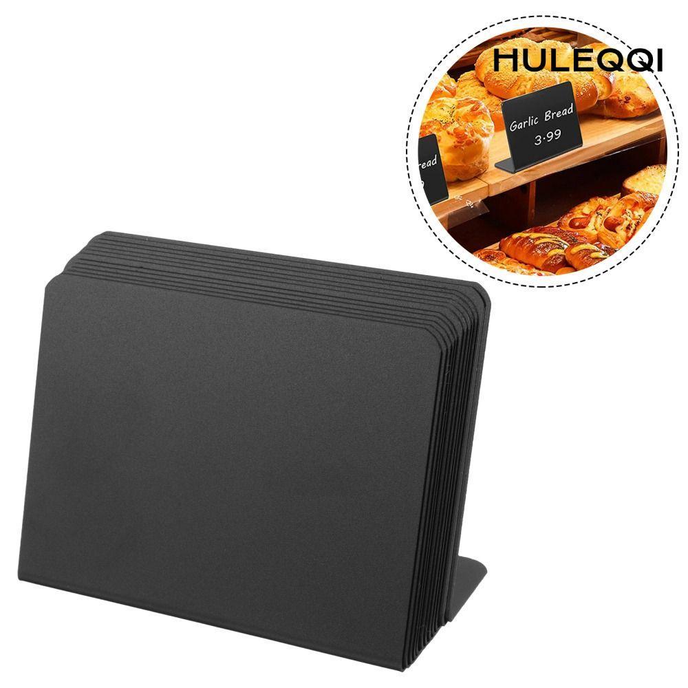 Bảng phấn HULEQI, Nhãn tráng miệng bánh Mini có thể ghi lại, Thẻ tên tiện lợi di động để bàn