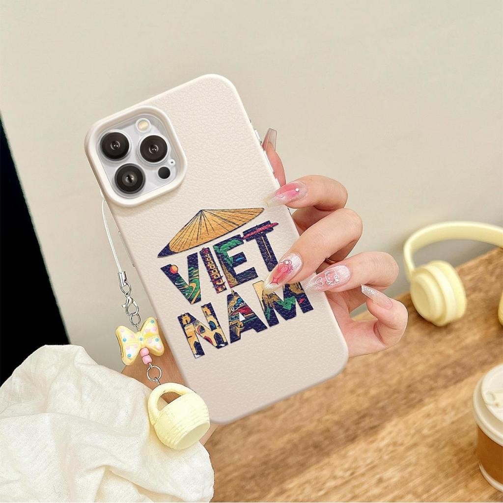 Ốp Lưng iPhone TPU Hoạ Tiết Da Mềm Kẻ Hồng Mềm Chống Sốc, Bảo Vệ Camera - iP X_XS_11_12_13_14_15_16_17_Plus_Pro_Max_Air