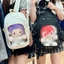 SQ11 Otaku Văn Hóa Trong Suốt Ba Lô Dung Tích Lớn Itabag Học Sinh Đại Học Túi Dành Cho Nữ