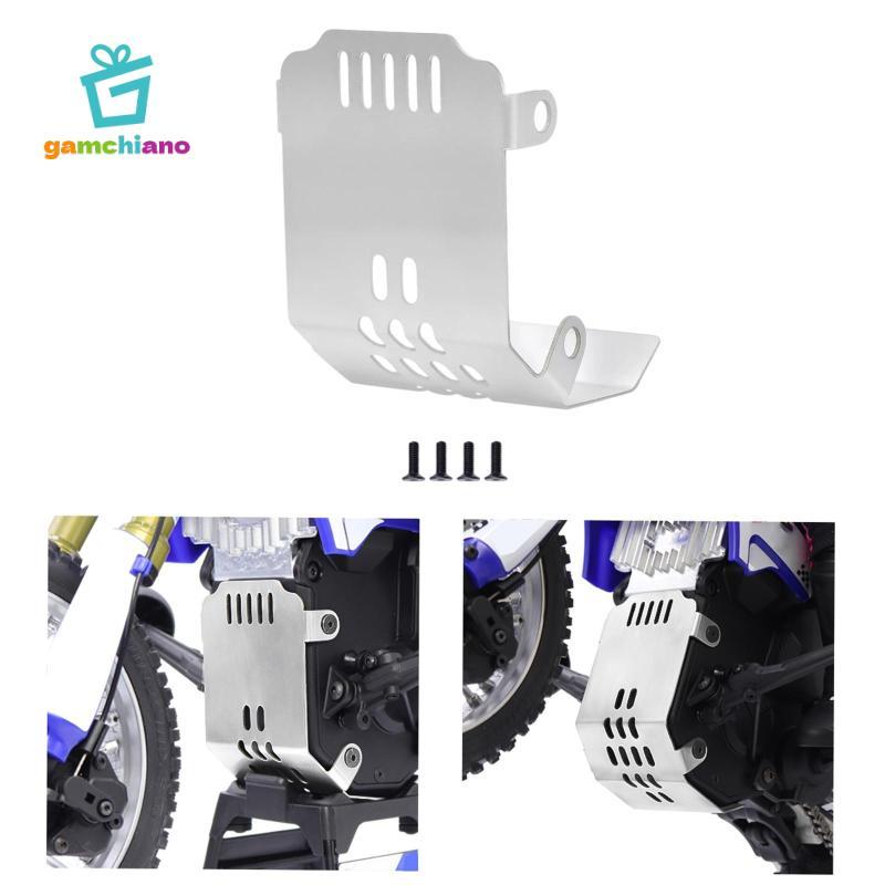 Gamchiano RC Xe Máy Giáp Bảo Vệ Nâng Cấp Một Phần Thép Không Gỉ Khung Xe Giáp Bảo Vệ Vỏ Servo Tấm Trượt Cho 1: 4 Promoto-mx