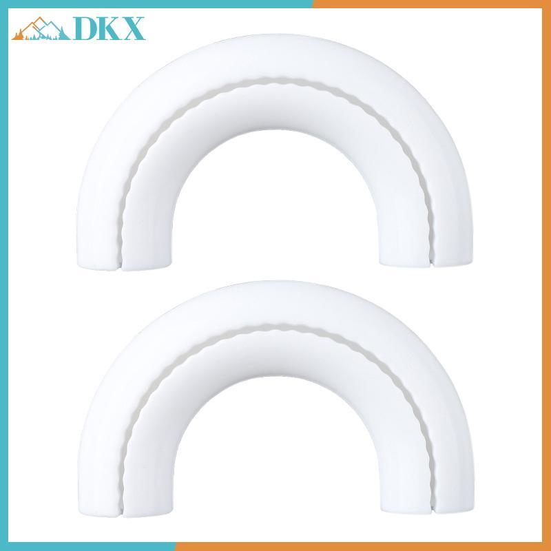 DKX 1 Cặp Ô Tô Phụ Kiện Ngoại Thất D-Ring Móc Kéo Tay Cho F150 2004-2024 Red D Ring Kéo Móc Tay áo.