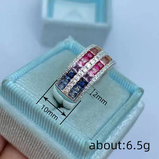 Nhẫn zircon bạc S925 cao cấp, phù hợp làm quà cưới cho nữ