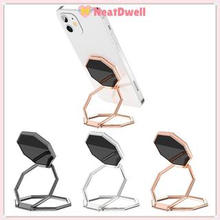 Khóa vòng NEATDWELL Xoay 360 Chân đế ngón tay Kim loại có thể thu vào
