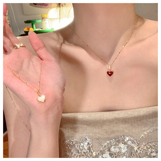 Vòng cổ kiểu Pháp nhẹ nhàng sang trọng, phù hợp làm phụ kiện chuỗi xương đòn cho nữ