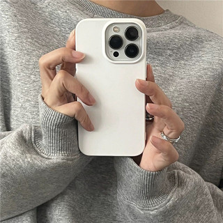 Vỏ điện thoại cao cấp, ít người dùng, tối giản, màu đơn thuần phù hợp với các mẫu vỏ điện thoại 17 Promax/15/16, mỏng 13