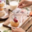GETVOW 10 Cái Hộp Quà Tặng Bánh Sinh Nhật, Hộp Bánh Cầm Tay Bằng Nhựa Trong Suốt, Hộp Nướng Bánh Cupcake Di Động Đa Năng Tiệc Cưới