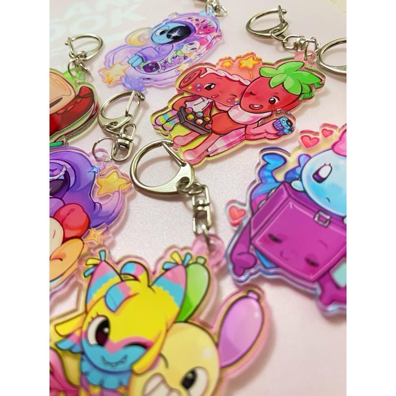 Móc khoá Dandy's World keychain,6cm (art by Rinfu)