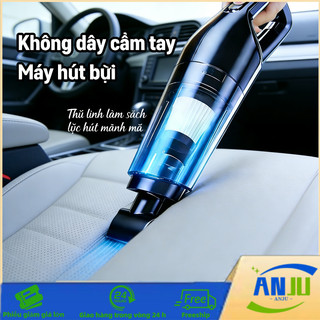 Máy Hút Bụi Không Dây Cho Chủ Xe Và Gia đình 500ml Hút Mạnh Hơn, Yên Tâm Hơn