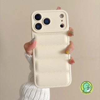 Ốp Điện Thoại Down Jacket Cho Google Pixel 10 Pro 9 9A 8 7 7A 6 6A 5G 4G Vỏ Sang Trọng Dễ Thương Đơn Giản Màu Kẹo Chống Rơi Vỏ Mềm