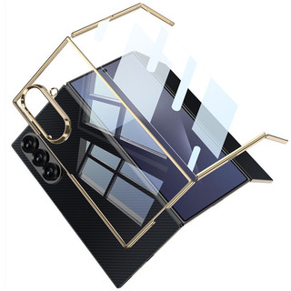 Mạ điện HD trong suốt có vỏ phim Funda cho Samsung Galaxy Z Tri-Fold
