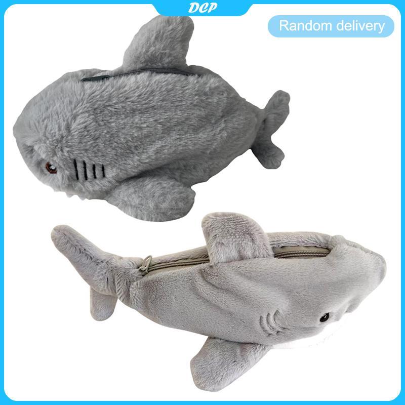 [DCP] Hộp Bút Chì cá mập sang trọng dễ thương, túi đựng bút & mỹ phẩm sức chứa lớn cho văn phòng trường học [VN]