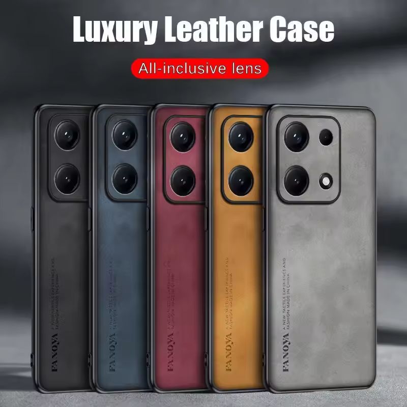 Ốp lưng điện thoại cao cấp bằng da cừu, chống sốc Cho Redmi Note 13 12 11 10 9 Pro Max Plus 12s 11s 10s 9s Pro+ China 4G 5G 2026