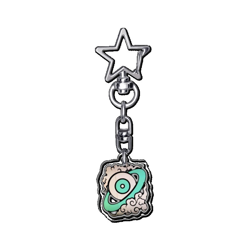 Limbus Company KeyChain Women Guilty Person Logo Key Chain for Men YiSang Key Ring Acrylic Keyring Ryoshu Pendant