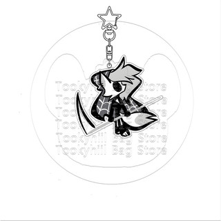 Diy Helluva Boss Keyring Kawaii Creativity Blitzo Exquisite Cartoon Pendant Acrylic Accessory Loona