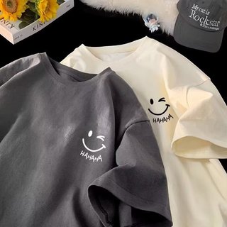Áo thun vải chống nhăn, họa tiết vui nhộn phong cách unisex cho mùa hè