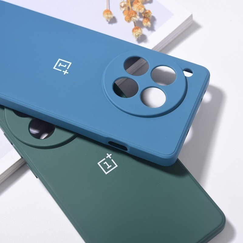 Full Cover Chất Lỏng Cạnh Thẳng Ốp Lưng Điện Thoại OnePlus 8 8T 9 9R 9RT 8T + Pro 5G Ốp Lưng Chống Cháy Nổ Chống Rơi Bao Silicon Mờ