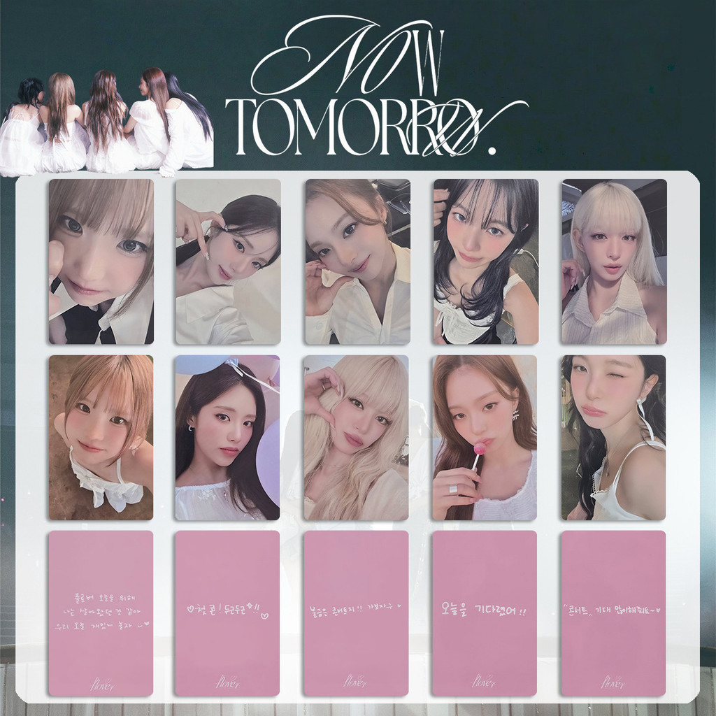 SQ3 5 Cái / bộ Fromis 9 LOMO Card TOUR THẾ GIỚI NGAY TOMORROW Park Ji Won Bưu Thiếp Bộ Sưu Tập Ngôi Sao Ngoại Vi QS3